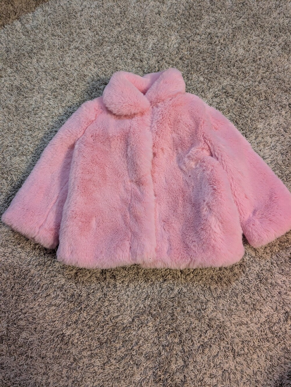 Janie And Jack Faux Fur Coat